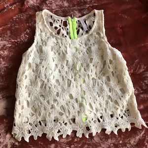 4/$25
 | LACE CROP TANK TOP
